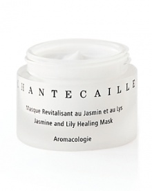 A cooling, hydrating mask that doubles as a calming night cream. Ideal for irritated, sunburned or jet-lagged skin and extremely effective as a daily treatment for rosacea. Jasmine promotes cellular turnover, while Lily Bulb revives dull complexions and noticeably brightens skin tone. Contains 91% botanicals, including a healing base of Pure Rosewater.