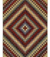 A mosaic of brilliant color, the Orbetello area rug from Shaw Living evokes a certain timelessness in its vibrant colorway and carefully woven patternwork. Woven in the USA of ultra-durable and supremely soft EverTouch® nylon.