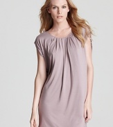A sumptuously soft chemise perfect for late-night lounging from Calvin Klein Underwear.
