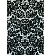 Toile tales. The St. Croix Structure area rug boasts a classic pattern in fresh fashion colors, featuring dimensional details that pop in black against a plain beige ground. Hand tufted in India by highly skilled weavers, this 100% wool rug looks great in any space and feels fantastic underfoot.