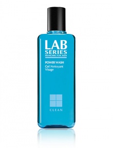 Concentrated gel cleans and conditions skin; unclogs pores. Aqua-blue liquid-gel cleanser; eliminates deep-down grime, surface oil, debris and pollution. Sets up beard for close, sleek shave. Conditions skin with papaya extract and aloe vera. Leaves skin clearer, healthier-looking. For normal/oily skin. 8.5 oz. 