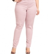 Build your wardrobe with American Rag's plus size jeggings in a pretty pastel wash.