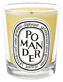 The scent of an orange and cinnamon, Victorian pot-pourri is the inspiration for this candle.Spicy 50-60 hours burn time Keep wick trimmed to ½ to ensure optimal use Hand poured and made in France The scent of an orange and cinnamon, Victorian pot-pourri is the inspiration for this candle.Spicy 50-60 hours burn time Keep wick trimmed to ½ to ensure optimal use Hand poured and made in France