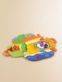 The perfect travel companion for your little one provides a world of fun including mini animals, pop-up trees and a cactus to inhabit it. Grip-tape closure 6 months and up Fabric: polyester/cotton/polyester blend Filling: polyester/polypropylene glycol/tolyene diisocyanate Machine wash Made in Italy The perfect travel companion for your little one provides a world of fun including mini animals, pop-up trees and a cactus to inhabit it. Grip-tape closure 6 months and up Fabric: polyester/cotton/polyester blend Filling: polyester/polypropylene glycol/tolyene diisocyanate Machine wash Made in Italy