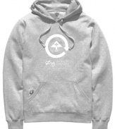 Pull on this hoodie from LRG for a comfortable casual layer.