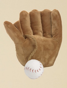 The baseball pull cord activates, Take Me Out to the Ball Game tune, a great gift for little baby sluggers. 7H X 7W X 3D 7 oz. Imported