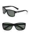 EXCLUSIVELY OURS. Sleek wayfarers lend an urban edge to any look, any season, any occasion. Polarized lenses 100% UV protective Imported 
