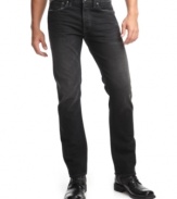 Bring your style up to speed with these slim-fit jeans from Lucky Brand Jeans.