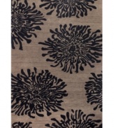 Funky fusion. Combining classic and contemporary design techniques, the Surya Bombay area rug is hand-tufted in India from the finest New Zealand wool, providing a truly soft and uniquely textural experience.