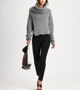 Leggings-style pants with cropped-leg construction and a single back besom pocket. Hook-and-eye closureZip flySlash pocketsSingle back besom pocketRise, about 8Inseam, about 2872% viscose/23% polyamide/5% elastaneDry cleanImported of Italian fabricModel shown is 5'10 (177cm) wearing US size 2.