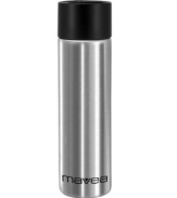 Stay hydrated-keep this durable stainless steel water bottle by your side and feel the benefits of feeding your body and brain with nourishing water. The detachable mouthpiece makes this bottle convenient to fill and clean, while also making it spill-proof for grabbing quick sips without any dribbling down your chin.