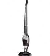 Two-in-one technology makes it easy to clean up the whole house! Tackle carpets and hard floors with the stick design, then pop out the handheld component & move on to upholstery, stairs and other hard-to-reach areas. Packed with exclusive Brushroll Clean Technology™, this vacuum gets tangled hair & deep-down dirt at just the touch of a button and keeps suction at its max with bagless, cyclonic innovation. 2-year warranty.