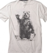 Heed the call of the wild with this graphic tee from Quiksilver.