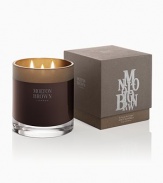 Create a mood of calm. This spicy fusion of Madagascan black pepper, galbanum, petitgrain, vetyver and Egyptian basil combine to make this luxury scented candle ideal for your home. Burn time to 50-60 hours. 