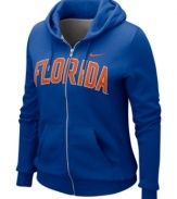 Spread the spirit and cheer on your favorite team with this NCAA Florida Gators hoodie from Nike.