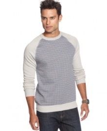 Layer up your look this season with this contrast patterned sweater from Alternative Apparel. Layer up your look this season with this contrast patterned sweater from Alternative Apparel.