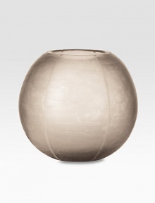 A modern urban treasure, mouthblown in artisanal glass with hand-etched detail and a gently textured surface. Glass8 highHand washImported A modern urban treasure, mouthblown in artisanal glass with hand-etched detail and a gently textured surface. Glass8 highHand washImported
