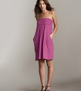 This easy-chic Velvet by Graham & Spencer strapless dress is destined to be your sunny-season staple.