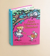 Alice's Adventures in Wonderland is Robert Sabuda's most amazing creation ever, featuring stunning pop-ups illustrated in John Tenniel's classic style. The text is faithful to Lewis Carroll's original story, and special effects like a Victorian peep show, multifaceted foil, and tactile elements make this a pop-up to read and admire again and again.Hardcover12 pages8 X 10Recommended for ages 4+Imported