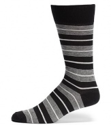 THE LOOKStriped designRibbed elastic cuffMid-calf heightTHE MATERIAL80% cotton/20% nylonCARE & ORIGINMachine washMade in ItalyThis item was originally available for purchase at Saks Fifth Avenue OFF 5TH stores. 