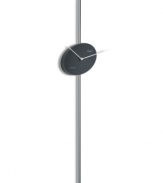 The pendulum swings from top to bottom on this wall-clock-turned-modern-art from Opal Clocks. A natural finish and numberless dial maintain a minimalist aesthetic that's ideal for contemporary homes.