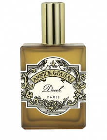 SOURCE OF INSPIRATION: This is a fragrance designed for men who wish they could go back in time and fight in duel, at the dawn of mornings. The subtle leather note recalls the swords' sheath and the thrown glove, which once upon a time were used as a provocation in duel... for a question of honor, or love... WORDS TO DESCRIBE IT: A soft fragrance, like a second skin. The fragrance designed for the 21st century romantic man. 3.4 oz. SOURCE OF INSPIRATION: This is a fragrance designed for men who wish they could go back in time and fight in duel, at the dawn of mornings. The subtle leather note recalls the swords' sheath and the thrown glove, which once upon a time were used as a provocation in duel... for a question of honor, or love... WORDS TO DESCRIBE IT: A soft fragrance, like a second skin. The fragrance designed for the 21st century romantic man. 3.4 oz.