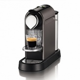 Inspired by urban landscapes of the 1930s and '40s, Nespresso CitiZ features a retro-modern design that's sure to appeal to design enthusiasts and coffee connoisseurs alike. Programmable buttons and premium ground coffee capsules ensure the perfect brew every time.