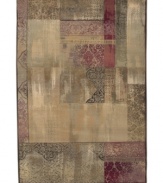 Awash in color. The Generations Collection features the latest fall hues from panels of soft sage to deep burgundy set against a neutral background. Cross-woven in stain-resistant polypropylene, adding a contemporary note to any room.