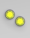 From the Classic Marc Collection. A bright style with a signature design. EnamelBrassSize, about ½Bolt clutch backImported 