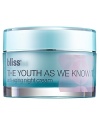 Not only does this potent potion deliver all of the age-battling benefits of The Youth As We Know It Moisture Cream (plumping, re-texturizing, brightening and visibly reducing the appearance of fine lines), it's made with twice the active wrinkle-fighting power and half the weight. Its feather-light texture sinks deep into skin to pack a serious age-defying punch-so get ready to wake up with the skin of your dreams.
