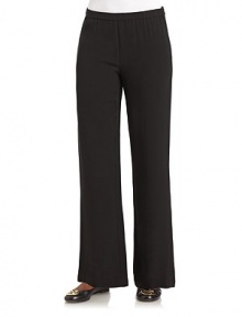 THE LOOKBanded waist Wide-leg silhouetteStraight-leg designSide zip closureBack dartsTHE FITRise, about 10Inseam, about 31THE MATERIALSilkCARE & ORIGINDry cleanImportedModel shown is 5'9½ (176cm) wearing US size 4. THE LOOKBanded waist Wide-leg silhouetteStraight-leg designSide zip closureBack dartsTHE FITRise, about 10Inseam, about 31THE MATERIALSilkCARE & ORIGINDry cleanImportedModel shown is 5'9½ (176cm) wearing US size 4.