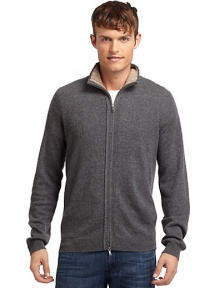 THE LOOKLuxe 2-ply cashmere from expertly maintained inner Mongolian cashmere goatsFeatures long, fine, smooth fibers top-dyed for maximum color saturationStand collarFront zip closureLong sleevesTHE MATERIALCashmereCARE & ORIGINDry cleanImportedThis item was originally available for purchase at Saks Fifth Avenue OFF 5TH stores. THE LOOKLuxe 2-ply cashmere from expertly maintained inner Mongolian cashmere goatsFeatures long, fine, smooth fibers top-dyed for maximum color saturationStand collarFront zip closureLong sleevesTHE MATERIALCashmereCARE & ORIGINDry cleanImportedThis item was originally available for purchase at Saks Fifth Avenue OFF 5TH stores.
