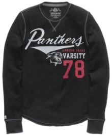 Who are you rooting for? This thermal from American Rag lets you show off you wild side.