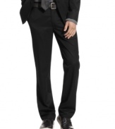 These slim fit dress pants from Kenneth Cole Reaction are the first step in giving your wardrobe a modern overhaul.