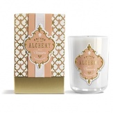 Fringe Alchemy's Chinoiserie candle provides a welcome redolence of vanilla orange and comes in an attractive foil-embellished gift box.