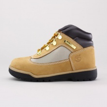 The Youth Leather and Fabric Field Boot is a perfect match for active kids' adventures. With uppers crafted from premium leather and fabric mesh and a non-marking rubber outsole for traction, these boots have the rugged quality needed for hours of outdoor play. The Youth Leather and Fabric Field Boot is a perfect match for active kids' adventures. With uppers crafted from premium leather and fabric mesh and a non-marking rubber outsole for traction, these boots have the rugged quality needed for hours of outdoor play.