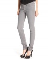 MICHAEL Michael Kors' skinny jeans easily amplify a casual outfit with a gorgeous dose of gunmetal grey.