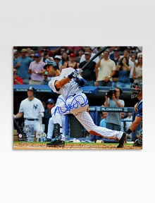 On July 9, 2011, Derek Jeter made history, becoming just the 28th player in Major League history to record 3,000 career hits. As impressive as that feat is, even more impressive is the fact that Jeter was the first and only to do so a New York Yankee, adding to his already unbelievable list of career accolades which include the 1996 American League Rookie of the Year, 12 All-Star game selections, 4 Silver Slugger and 5 Gold Glove awards to go along with his 5 World Series rings. On July 9, 2011, Derek Jeter made history, becoming just the 28th player in Major League history to record 3,000 career hits. As impressive as that feat is, even more impressive is the fact that Jeter was the first and only to do so a New York Yankee, adding to his already unbelievable list of career accolades which include the 1996 American League Rookie of the Year, 12 All-Star game selections, 4 Silver Slugger and 5 Gold Glove awards to go along with his 5 World Series rings.