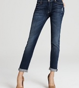 7 For All Mankind Jeans - Josefina Crop Skinny Jeans in California del Sol Wash