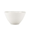 Accented with tonal contrast banding, this bowl is modern and sleek. Urban luxury at its most elemental.