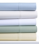 Crafted of a rich 800-thread count cotton blend, this sheet set is luxuriously soft to the touch and feature a single-ply design and wrinkle-resistant finish. Come in an array of muted hues and each set includes four pillowcases for added convenience.