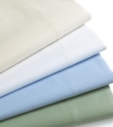 The right threads. Pure luxury starts with this sheet set from Westport, featuring 1200-thread count Egyptian cotton with single-ply construction. Choose from four delicate hues.