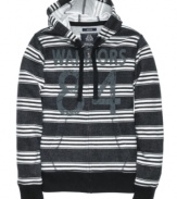 Show your stripes this weekend. This American Rag hoodie will become your new casual favorite.