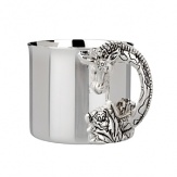 Reed & Barton's whimsical silver-plated giraffe baby cup makes for the perfect collectible gift, sure to delight both little one and parents alike.