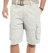Need a go-to pair of shorts for spring and summer? These washed and belted cargos help you greet the warmer weather in style.