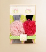 Top off her special day with this classically beautiful, soft and stretchy lace hair accessory.NylonHand washMade in USA