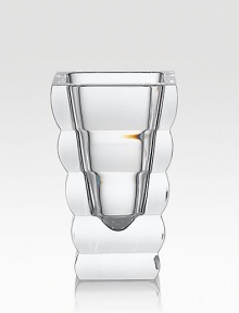 Architecture and design meet in this mouthblown, handcut and polished crystal vase, crafted with the benefit of more than 350 years of Rogaska's sublime crystal artisanship. From the Adria CollectionHandcrafted crystal3W X 4¾HHand washImported