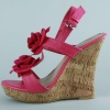 Elegant Footwear Yanley Rose Platform Wedge