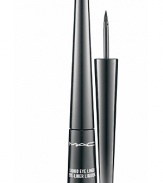 A liquid eye liner formula packaged with a unique applicator for precision application. Liquid Eye Liner is the perfect product for lining and defining the eyes. Use it to subtly enhance or create bold lines. Because it's ideal for creating graphic designs anywhere on the face and body, don't limit the use of Liquid Eye Liner to the eye area. The firm, tapered tip of the applicator is easy to control and allows for a quick and precise application of the liner. Liquid Eye Liner is long-wearing, smudge-resistant and can be easily removed with Pro Eye Makeup Remover.