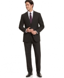 There's a reason it works. Slim down your sport coat with this fitted version from Alfani Red.